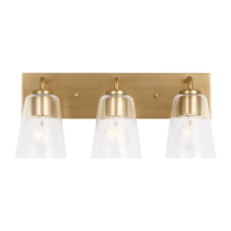 Miles Vanity in Satin Brass (1|GLV1063SB)
