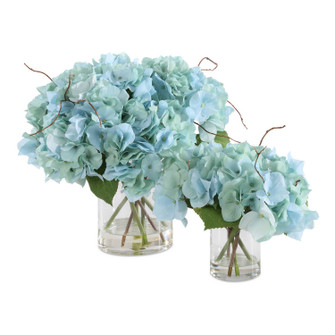 Tranquil Vases Set/2 in Blue (52|60249)