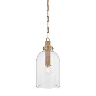 Kori One Light Pendant in Patina Brass (67|F4909-PBR)