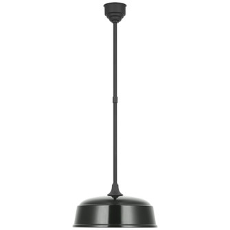 Academy Barn Light LED Pendant in Matte Black (268|TOB 5812MBK-G)
