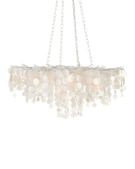 Lusso Chandelier 16 Light Chandelier in Natural / Pearlized White (142|9000-1322)