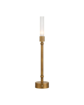Paseo One Light Table Lamp in Polished Antique Brass/Frosted (142|6700-0013)