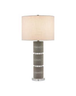 Lofitt One Light Table Lamp in Gray/Clear (142|6000-1034)