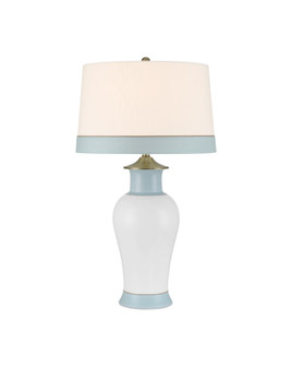 Kora Blue Table Lamp One Light Table Lamp in White / Light Blue (142|6000-1026)
