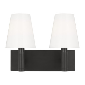 Beckham Classic Two Light Vanity in Aged Iron (454|TV1022AI)