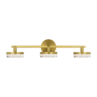 Khan LED Vanity in Burnished Brass (454|SLV1013BBS)