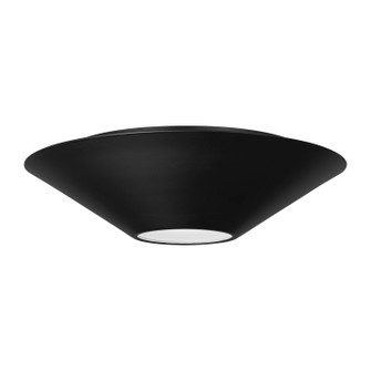 Echo LED Flush Mount and Sconce in Midnight Black (454|KF1111MBK)