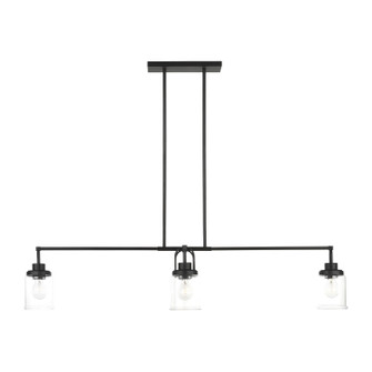 Anders Four Light Chandelier in Midnight Black (454|GLC1184MBK)