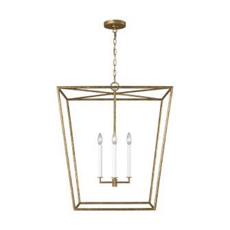 Viota Four Light Lantern in Casted Gild (454|EC1364CDG)