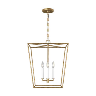 Viota Four Light Lantern in Casted Gild (454|EC1344CDG)