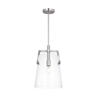 Crofton One Light Pendant in Brushed Nickel (454|DJP1271BS)