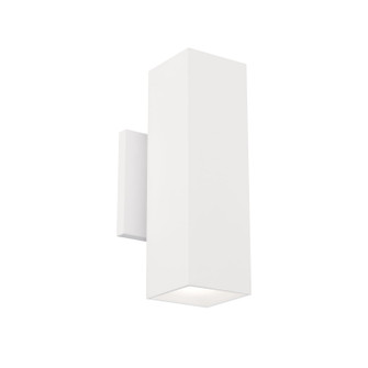 Cubix LED Wall Sconce in White (34|WS-W220212-CS-WT)