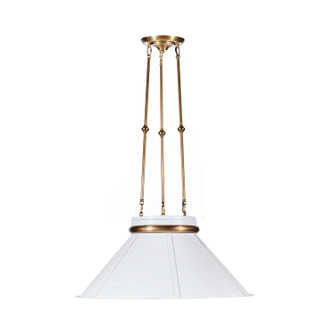 Mood Swings One Light Pendant in Heritage White/Heritage Bronze (137|540P01AWHTBRZ)