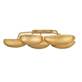 Theo 13 Light Flush Mount in Gold Leaf (314|DFI10)