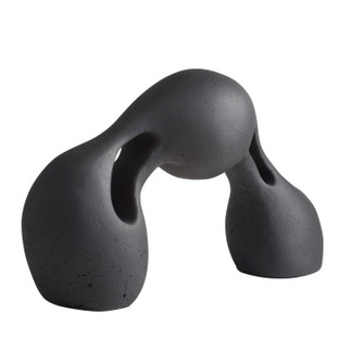 Jabari Sculpture in Charcoal (314|ASC38)
