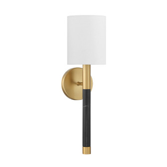 Conrad One Light Wall Sconce in Warm Brass (51|9-4607-1-322)