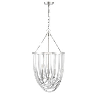 Jennings Three Light Pendant in Polished Nickel (51|3-2999-3-109)