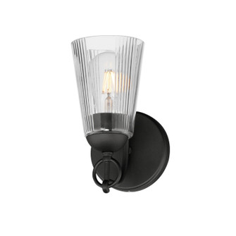 Jackson Hole One Light Wall Sconce in Black (16|21391CLBK)