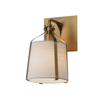 Bandera One Light Wall Sconce in Natural Aged Brass (16|16180WLNAB)