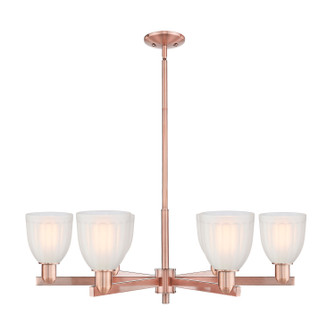 Arcadia Six Light Chandelier in Antique Copper (405|716-6CR-AC-G441)