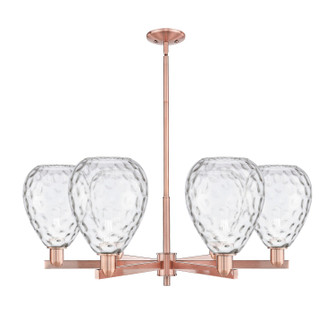 Arcadia Six Light Chandelier in Antique Copper (405|716-6CR-AC-G372)