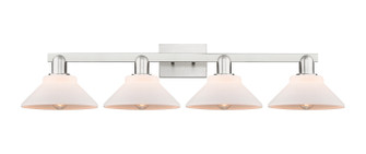 Arcadia Four Light Bath Vanity in Brushed Satin Nickel (405|716-4W-SN-G131)