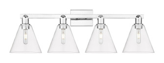 Arcadia Four Light Bath Vanity in Polished Chrome (405|716-4W-PC-GBC-82)