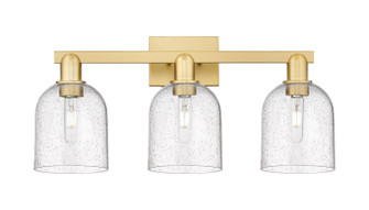 Arcadia Three Light Bath Vanity in Satin Gold (405|716-3W-SG-G558-6SDY)