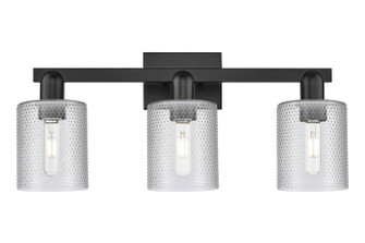 Arcadia Three Light Bath Vanity in Matte Black (405|716-3W-BK-G112)
