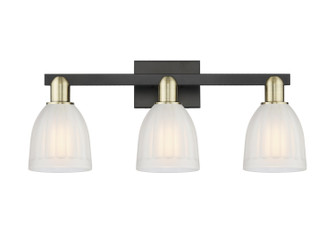 Arcadia Three Light Bath Vanity in Black Antique Brass (405|716-3W-BAB-G441)