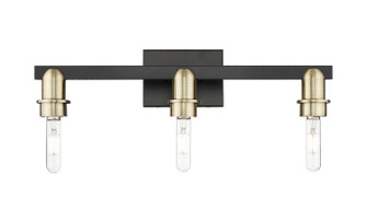 Arcadia Three Light Bath Vanity in Black Antique Brass (405|716-3W-BAB)