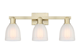 Arcadia Three Light Bath Vanity in Antique Brass (405|716-3W-AB-G441)