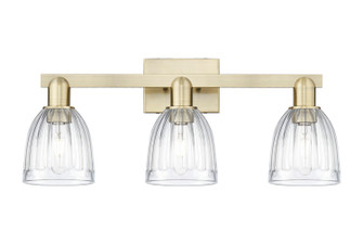 Arcadia Three Light Bath Vanity in Antique Brass (405|716-3W-AB-G442)