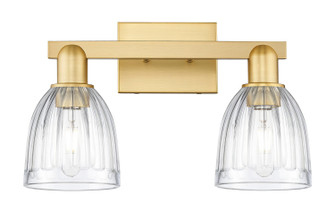 Arcadia Two Light Bath Vanity in Satin Gold (405|716-2W-SG-G442)