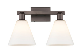 Arcadia Two Light Bath Vanity in Oil Rubbed Bronze (405|716-2W-OB-GBC-81)