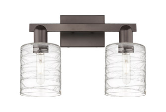 Arcadia Two Light Bath Vanity in Oil Rubbed Bronze (405|716-2W-OB-G1113)