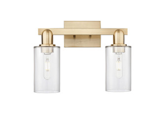 Arcadia Two Light Bath Vanity in Champagne Bronze (405|716-2W-CB-G802)
