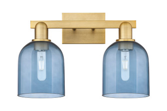Arcadia Two Light Bath Vanity in Brushed Brass (405|716-2W-BB-G558-6BL)