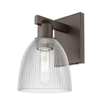 Arcadia One Light Wall Sconce in Oil Rubbed Bronze (405|716-1W-OB-G382)