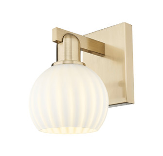 Arcadia One Light Wall Sconce in Champagne Bronze (405|716-1W-CB-G1217-6WV)