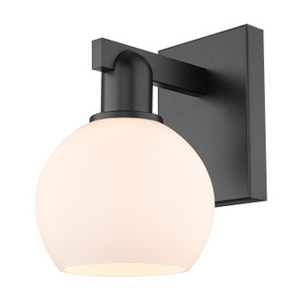 Arcadia One Light Wall Sconce in Matte Black (405|716-1W-BK-G121-6)