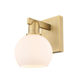 Arcadia One Light Wall Sconce in Brushed Brass (405|716-1W-BB-G121-6)