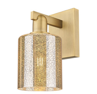 Arcadia One Light Wall Sconce in Brushed Brass (405|716-1W-BB-G116)