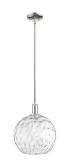 Arcadia One Light Mini Pendant in Polished Nickel (405|716-1S-PN-G1215-12)