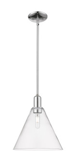 Arcadia One Light Mini Pendant in Polished Chrome (405|716-1S-PC-GBC-122)