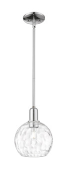 Arcadia One Light Mini Pendant in Polished Chrome (405|716-1S-PC-G1215-8)