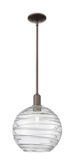 Arcadia One Light Mini Pendant in Oil Rubbed Bronze (405|716-1S-OB-G1213-12CL)