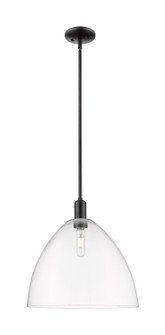 Arcadia One Light Mini Pendant in Matte Black (405|716-1S-BK-GBD-162)
