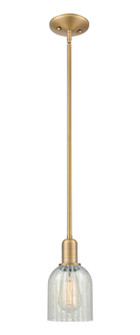 Arcadia One Light Mini Pendant in Brushed Brass (405|716-1S-BB-G2511)