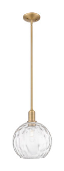 Arcadia One Light Mini Pendant in Brushed Brass (405|716-1S-BB-G1215-10)